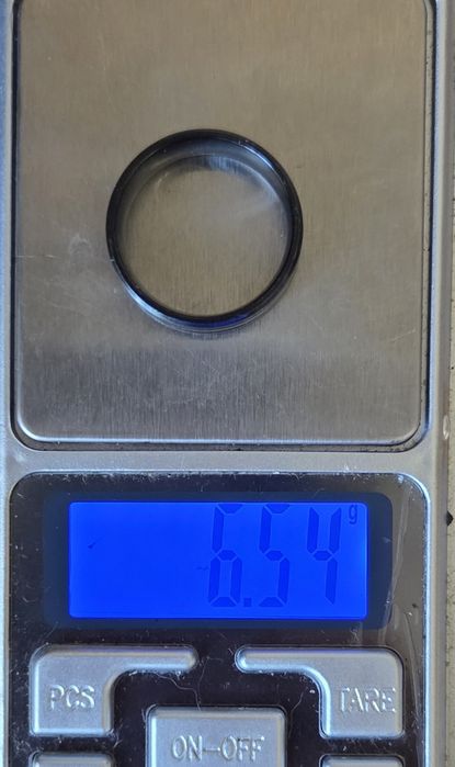 Кольцо мужское обручальное  из вольфрама