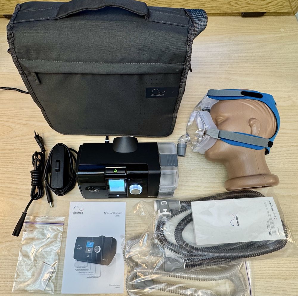 Сіпап апарат Resmed 10 Elite, 2394 години, cpap, швл, ивл, біпап, храп