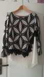 Sweter elegancki koszula
