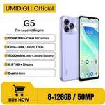Umidigi G5, IPS, 90Hz, HD+, 8/128Gb, 50Mp, 5000mA, 10w