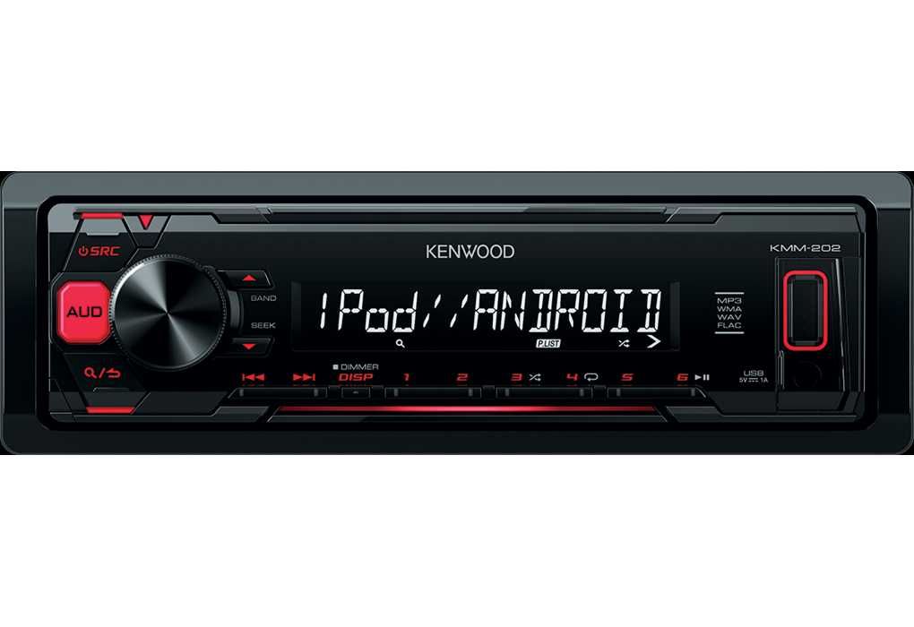 Autoradio Kenwood KMM 202 óptimo estado