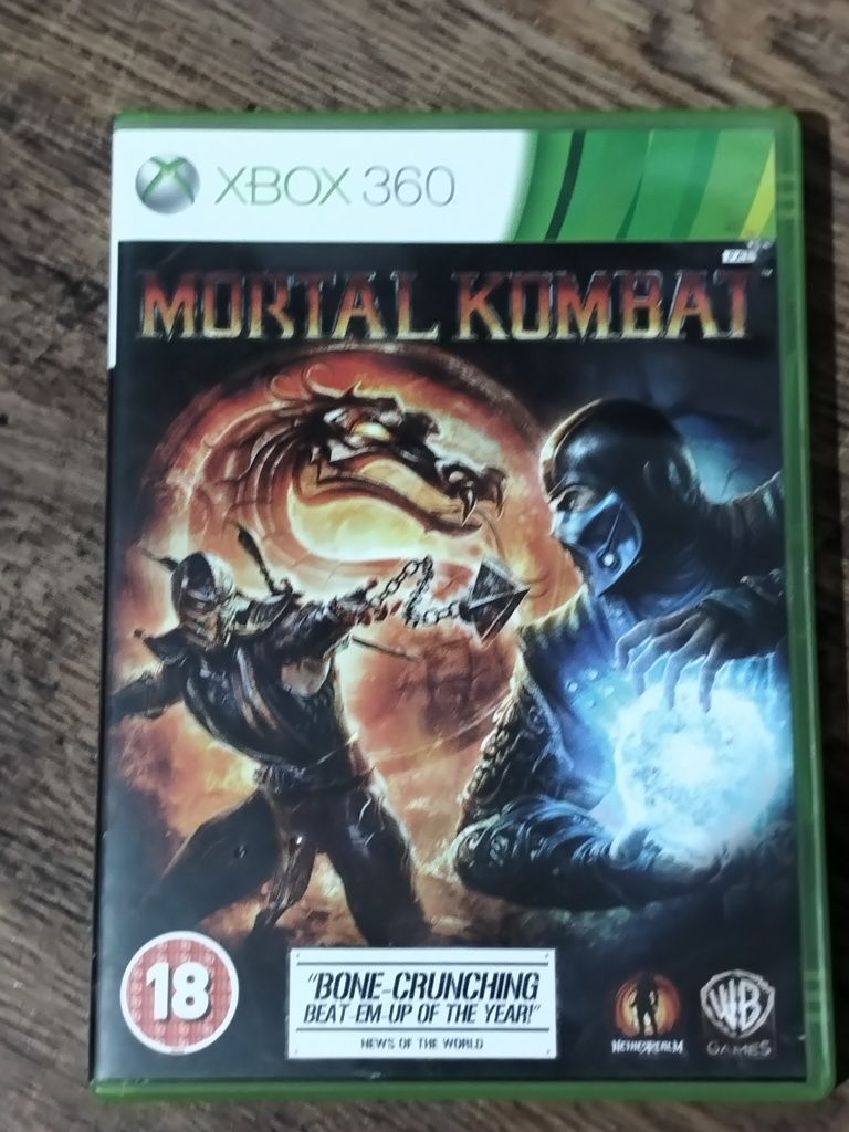 Gra Mortal Kombat na Xbox modelu 360