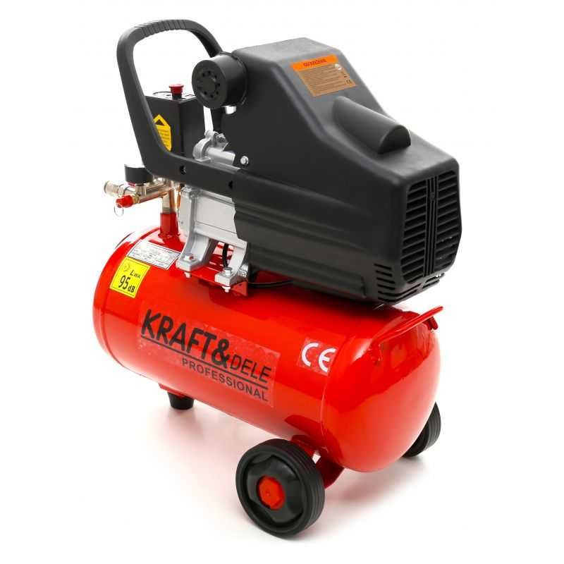Sprężarka powietrza 24L kompresor olejowy 8BAR 2850RPM 230V MOCNY