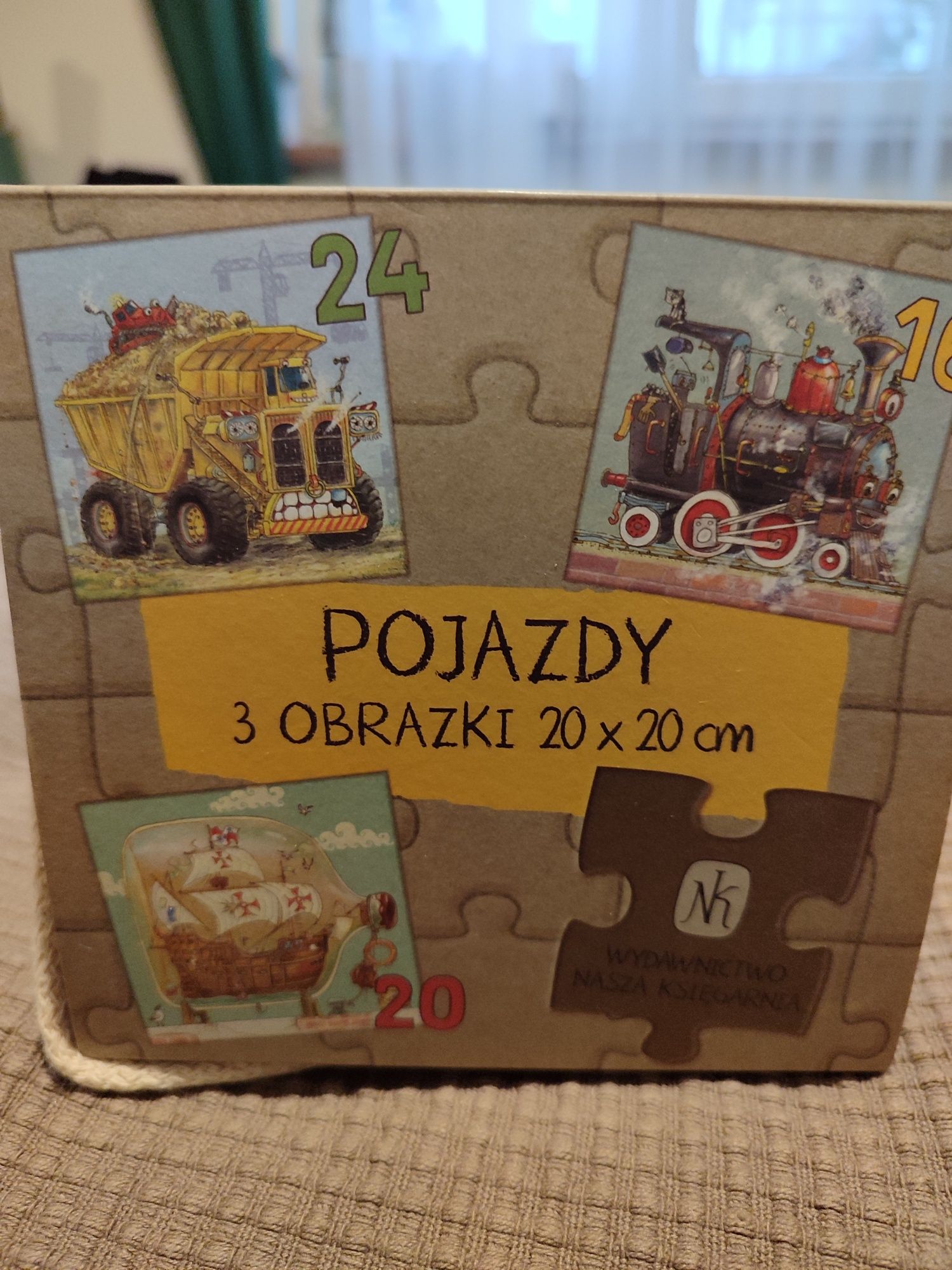 Puzzle - obrazki z książek Opowiem Ci mamo co robią... Nowe