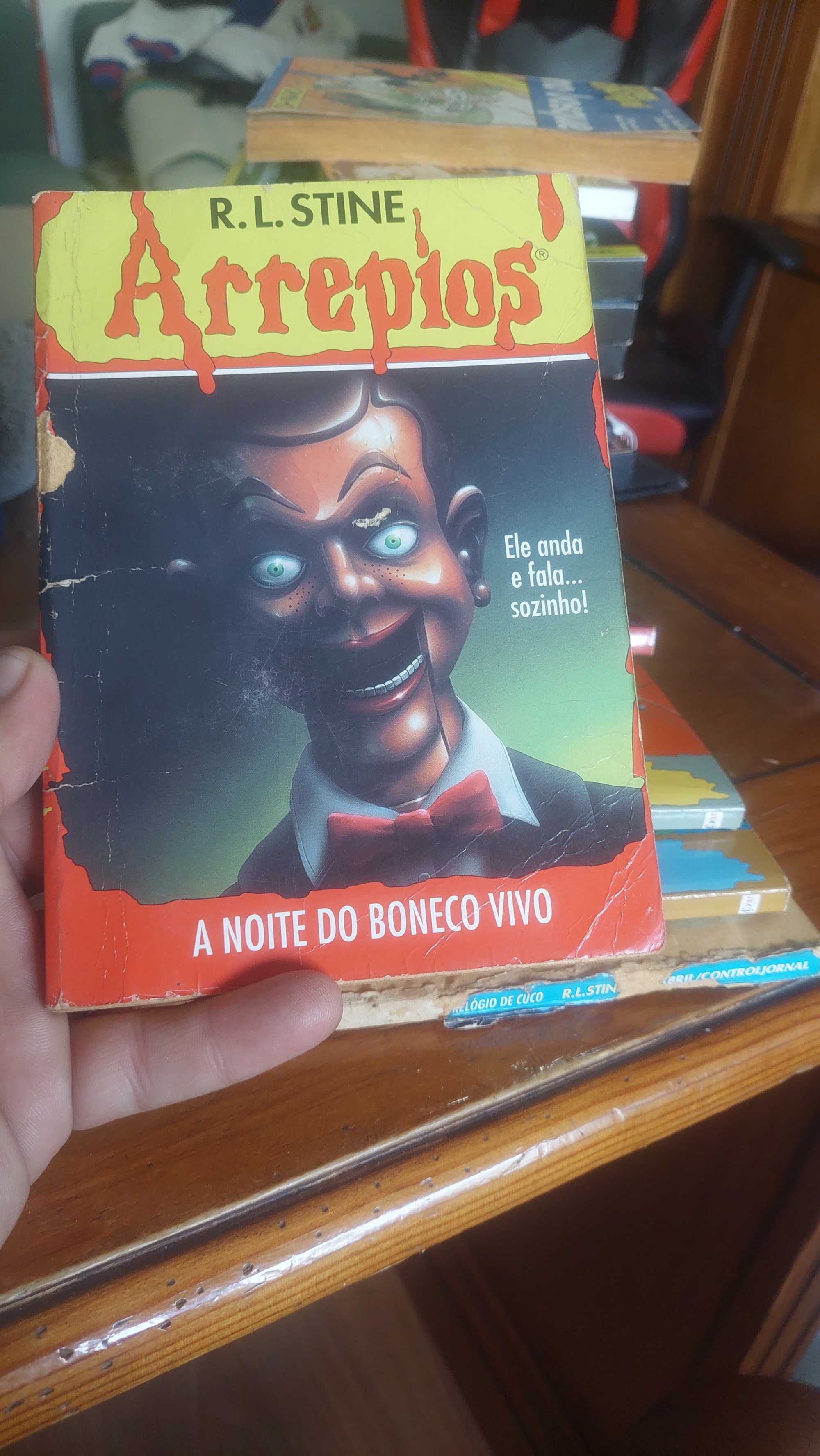 Coleção Rara – Livros Arrepios R.L. Stine – Vintage Anos 90