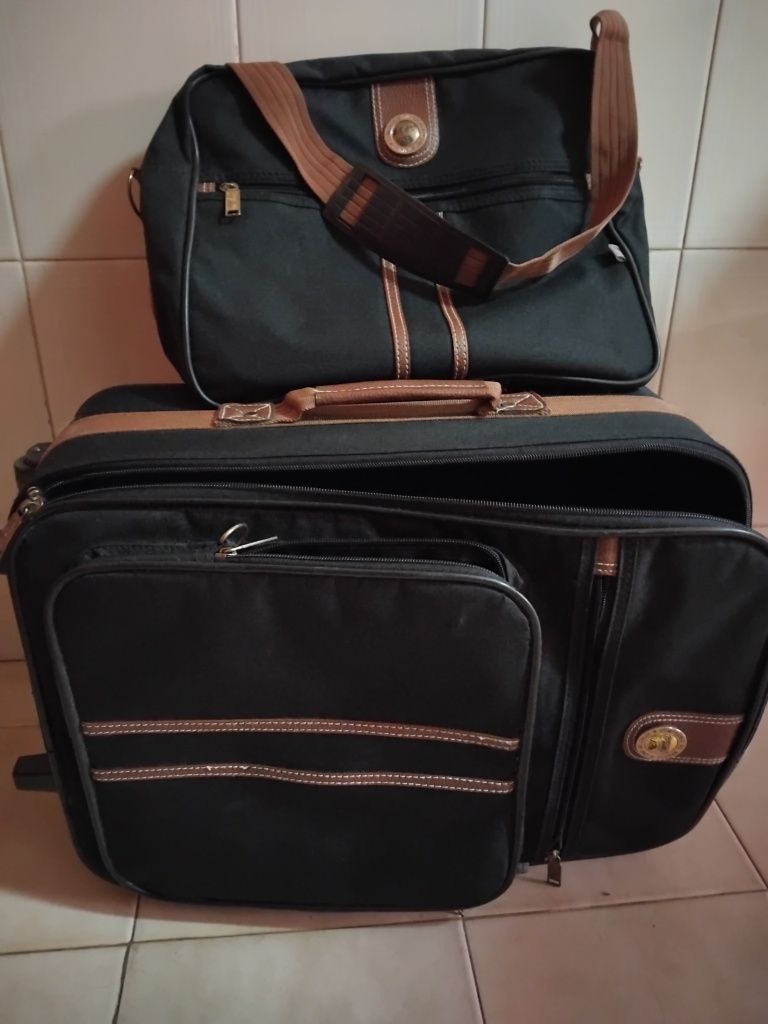 Mala e bolsa conjunto