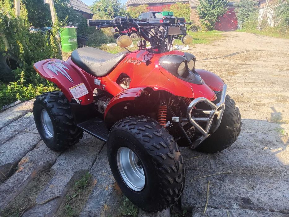 quad 100 cc 2t transport