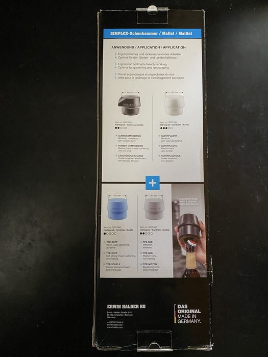 Martelo maço Halder