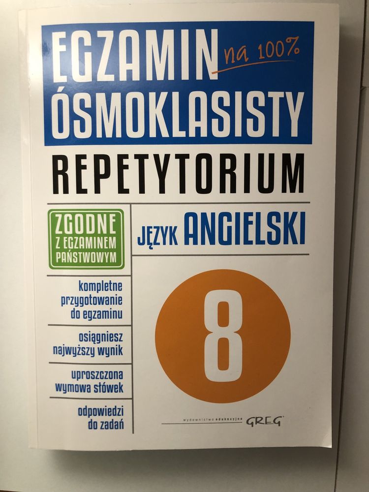 Repetytorium ósmoklasisty GREG