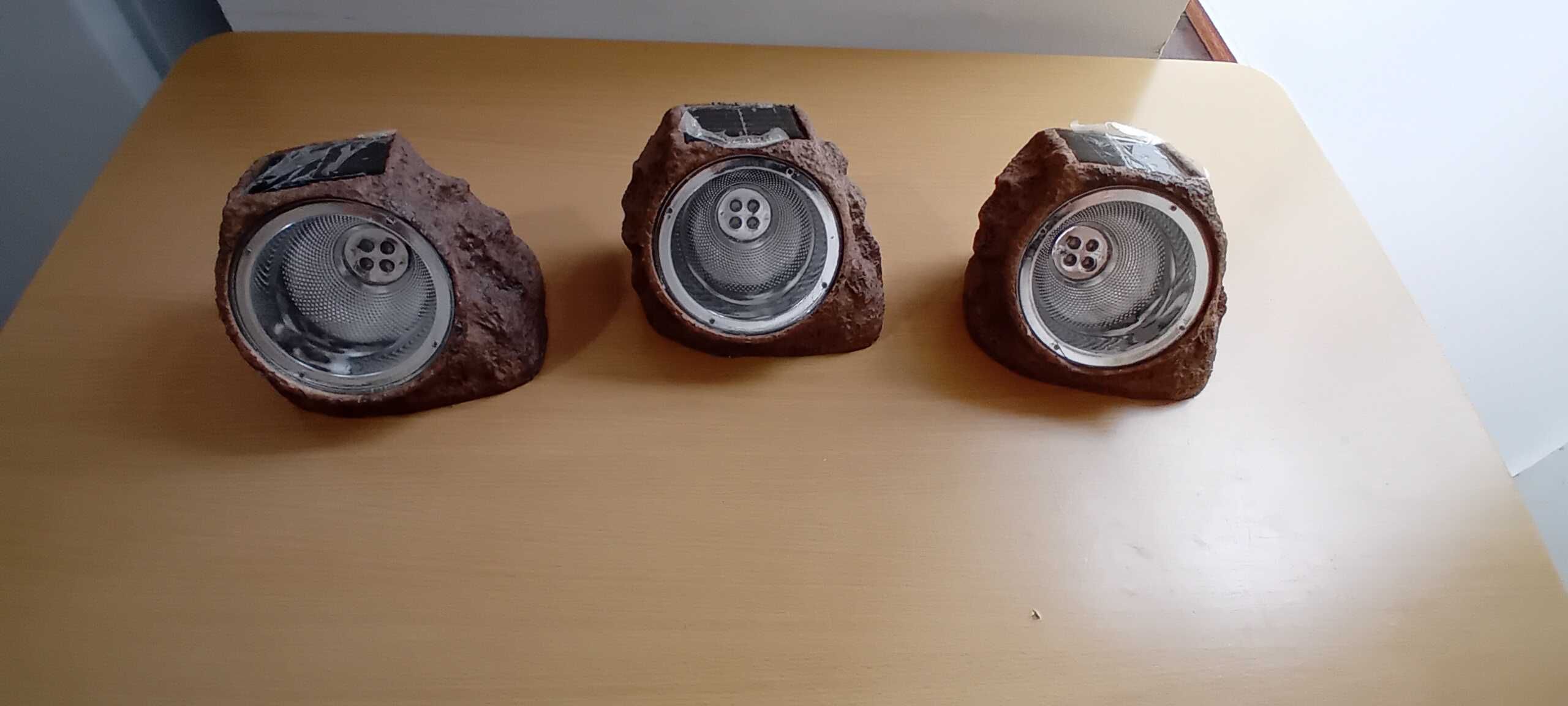 Lâmpadas solares para jardim