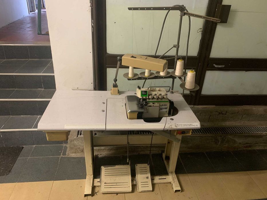 Máquina Corte e Cose ponto de segurança