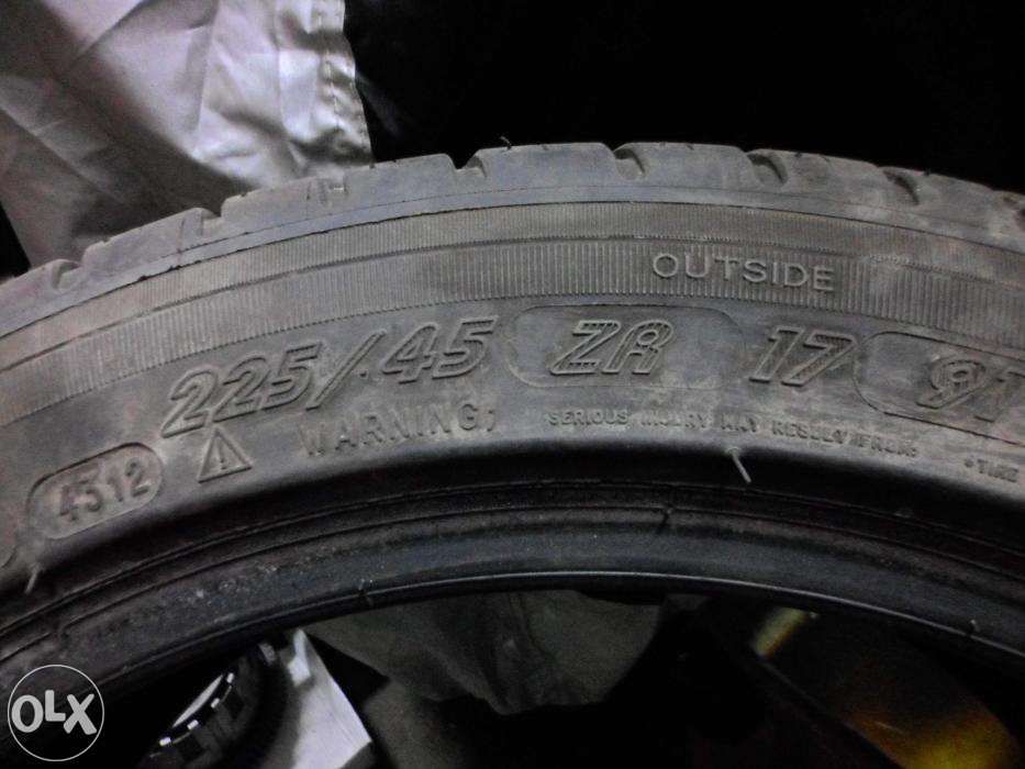 opona 225/45r17 zr17 pilot sport 3 5mm 4312rok