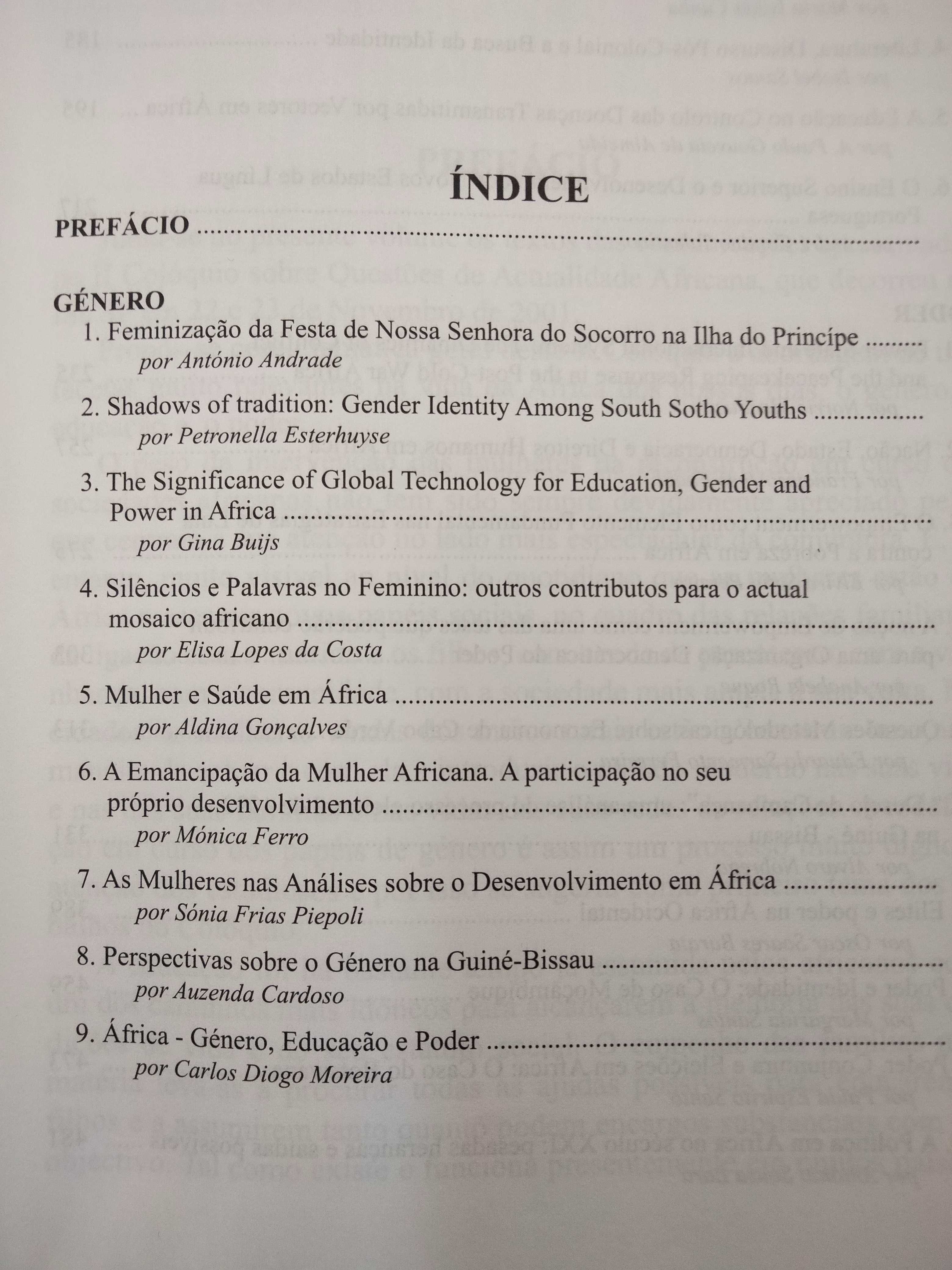 África - Género, Educação e Poder - Óscar Soares Barata