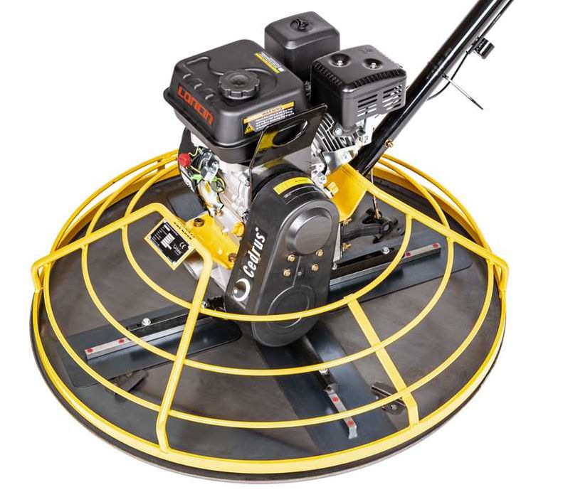 CEDRUS ZC02 Zacieraczka Spalinowa DO BETONU 90 cm + TALERZ + ŁOPATKI