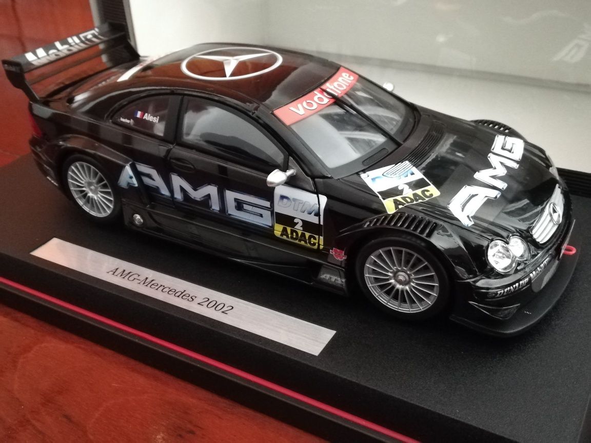 PROMO: 1:18 Mercedes AMG CLK DTM - como NOVO