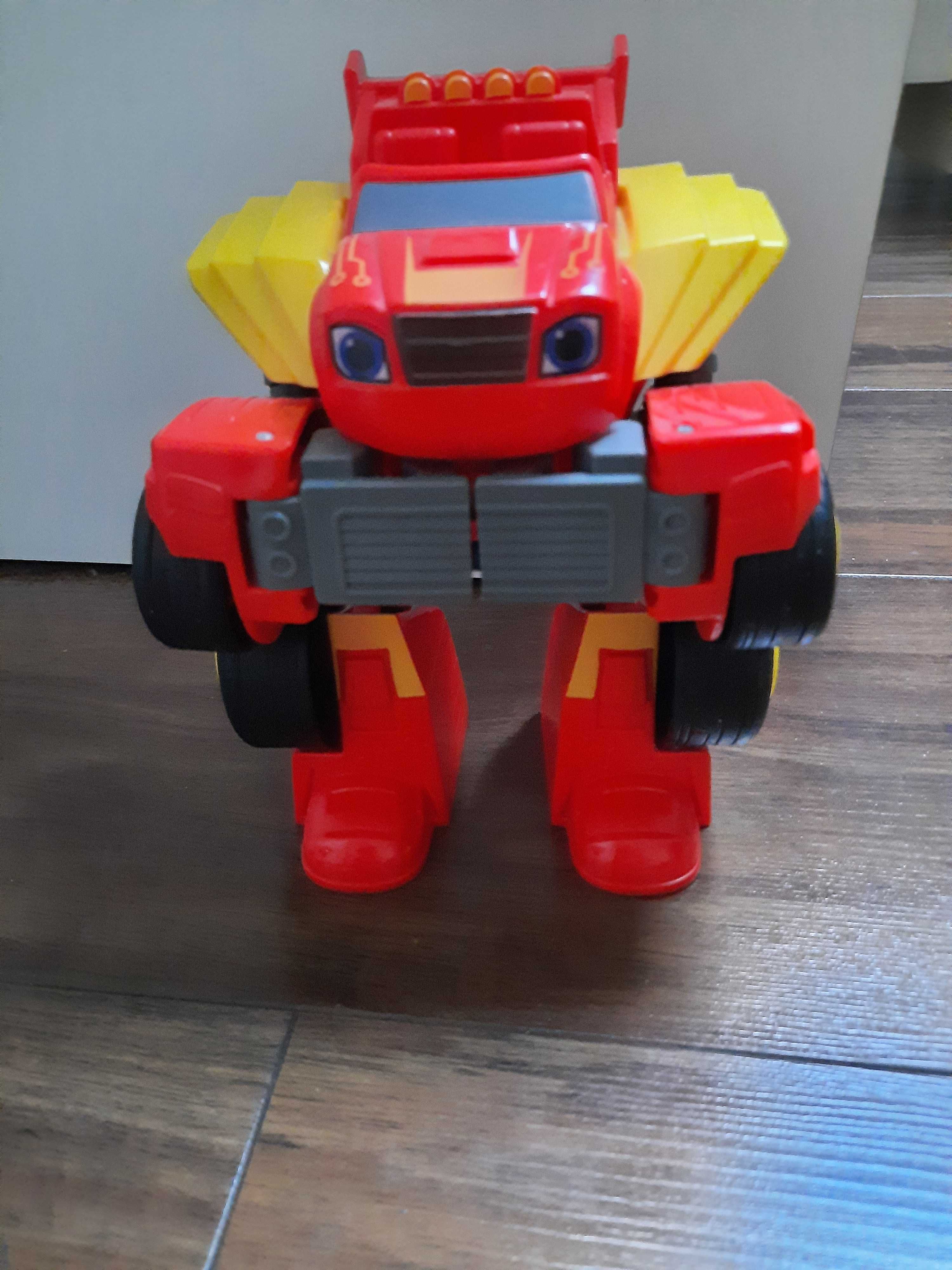 Blaze i Megamaszyny - samochód i robot, zabawka
