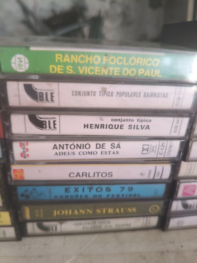 Vendo Estas Cassetes Antigas Para Coleção