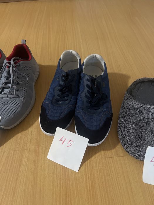 Calcado de homen tam grande