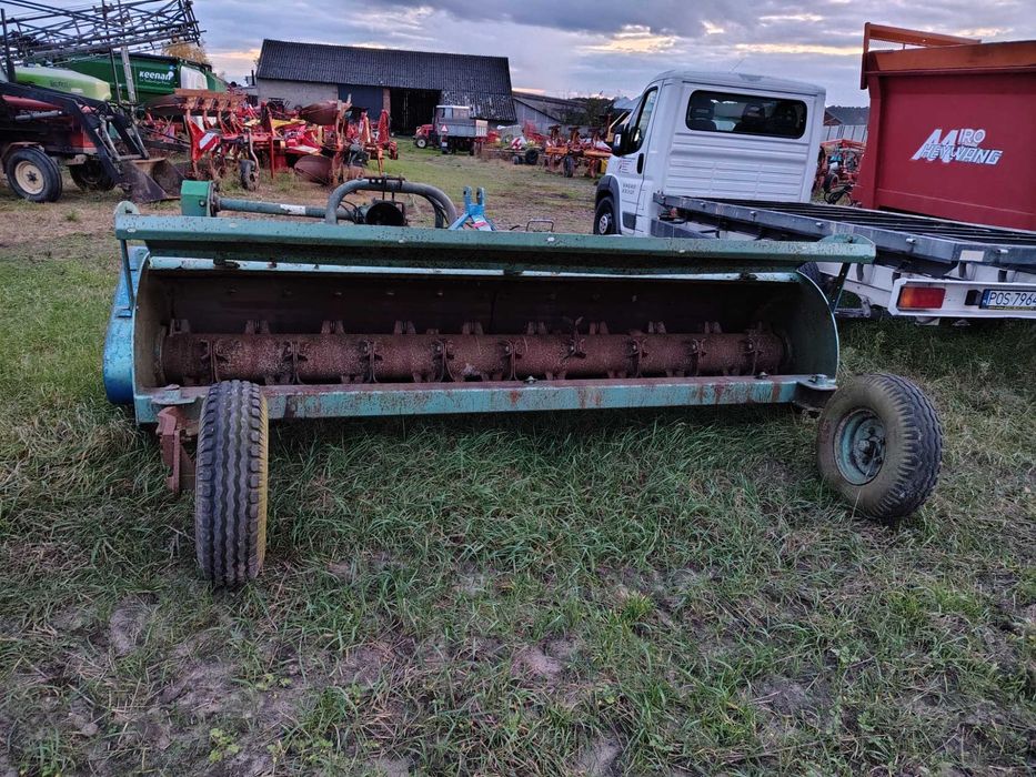 Mulczowanie kukurydzy poplonów kruszenie mulczer bijakowy rizdrabniacz