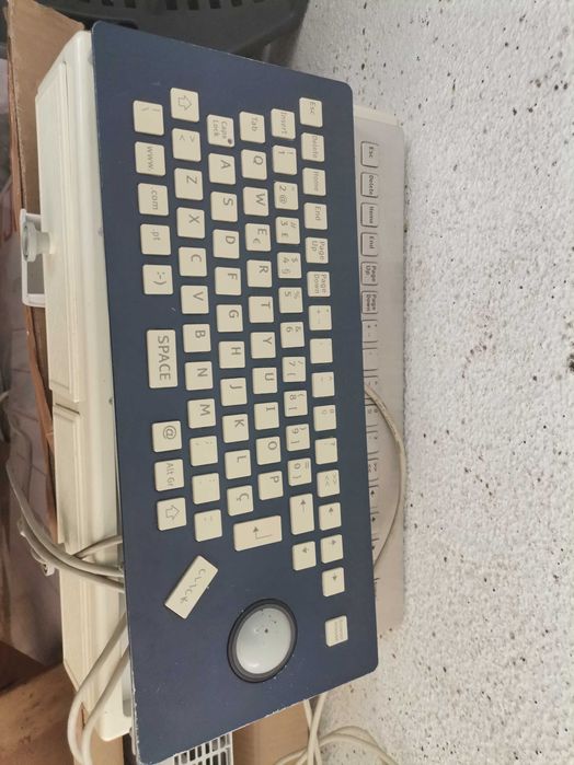 Teclado, keyboard Aço, metal, scroll