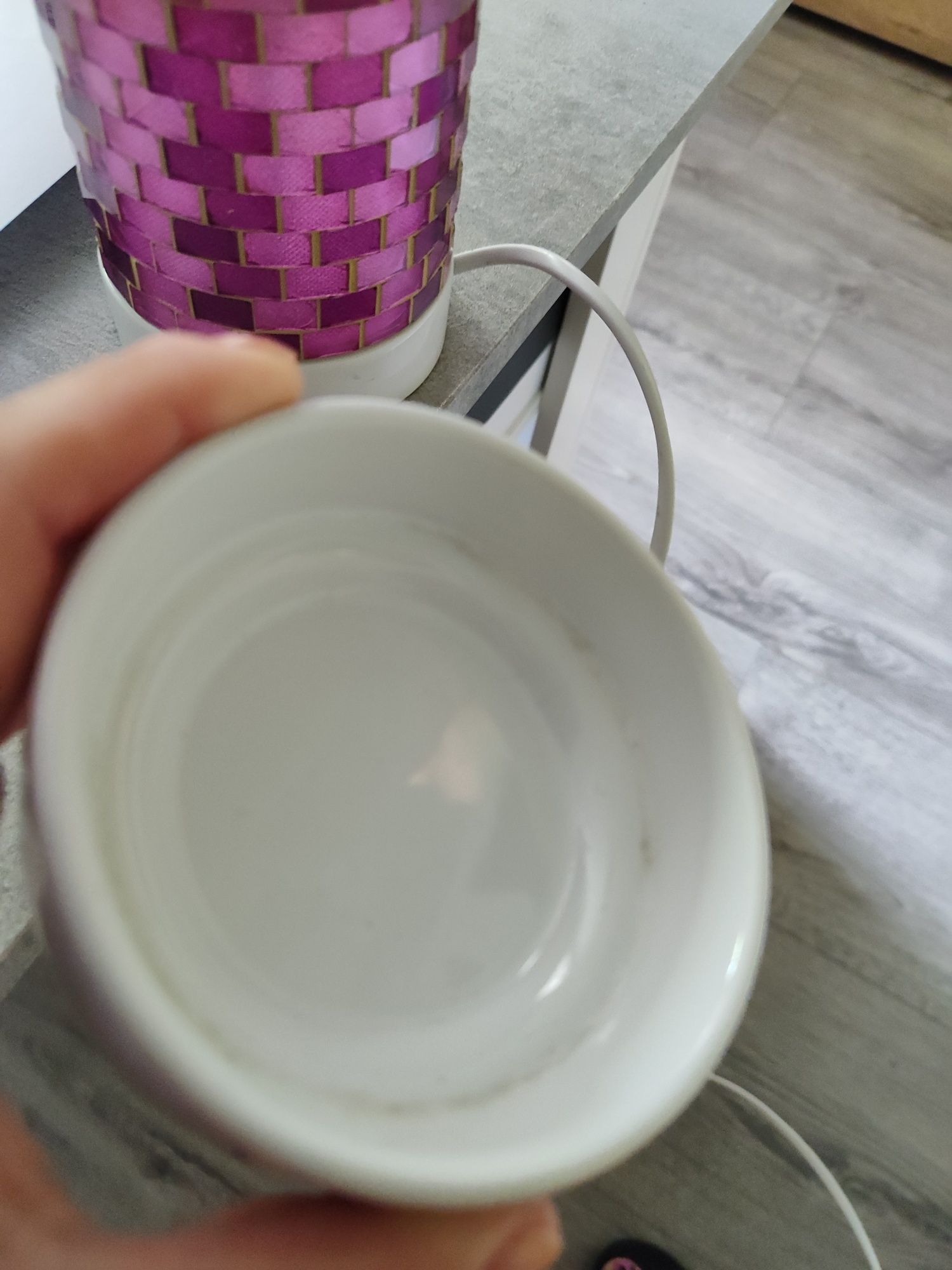 Yankee Candle Glitter Glow Purple elektryczny unikatowy kominek