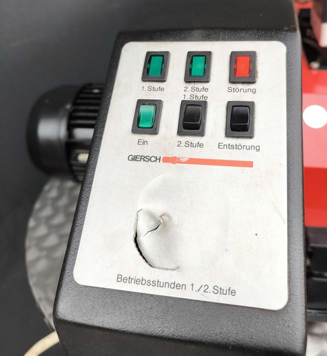 Palnik olejowy na olej opałowy Giersch M10-Z-L 440 KW suszarnia