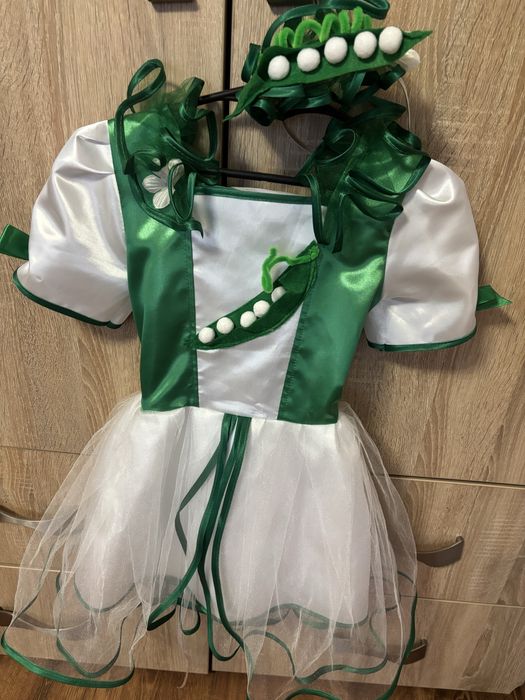 Костюм Квасольки,  Плаття Квасолина, Квасоля, Фасоль