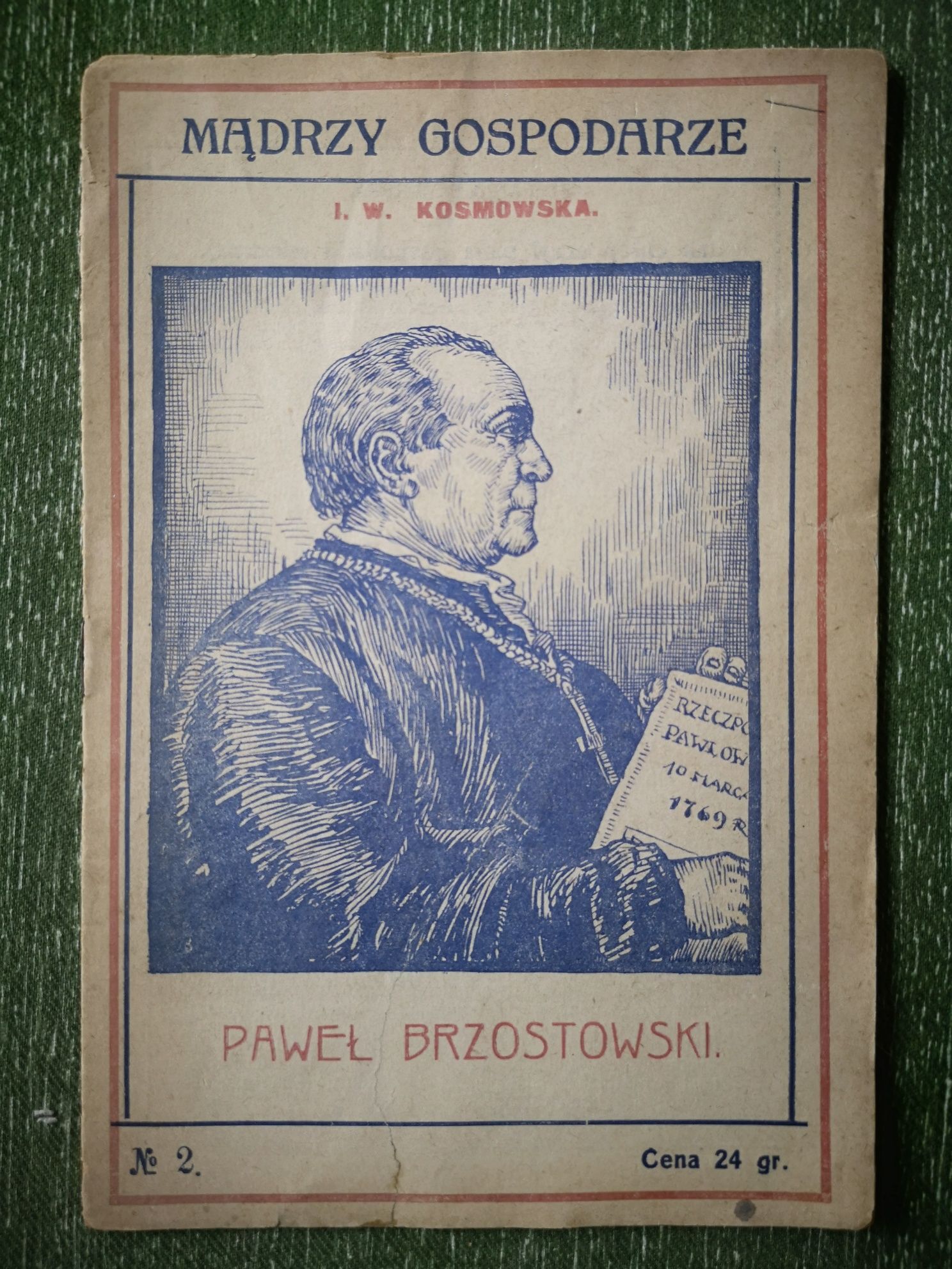 Mądrzy Gospodsrze Paweł Brzostowski  I. W. Kosmowska