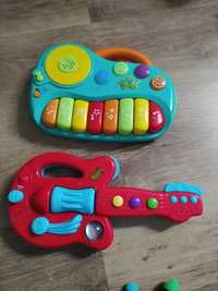 Grajace zabawki - pianinko i gitara