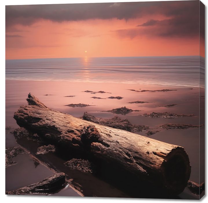 Obraz 100x100cm Spokój Przed Burzą