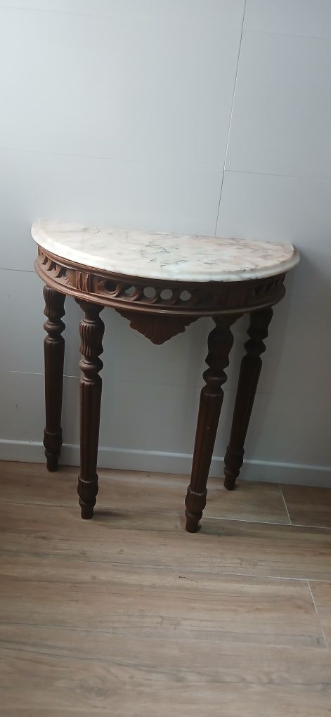 Mesa de meia lua para holl de entrada