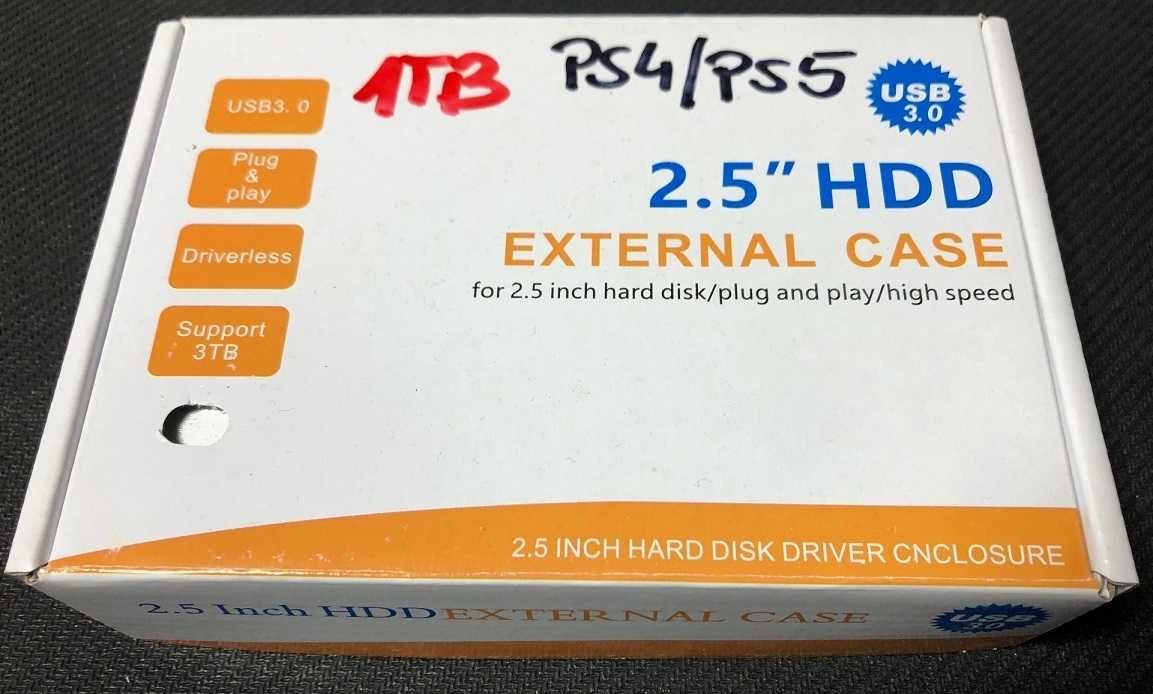 Nowy dodatkowy Dysk 1TB USB 3.0 do konsoli PS4 PS5 * Wejherowo