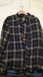 Camisa de flanela H&M tamanho L