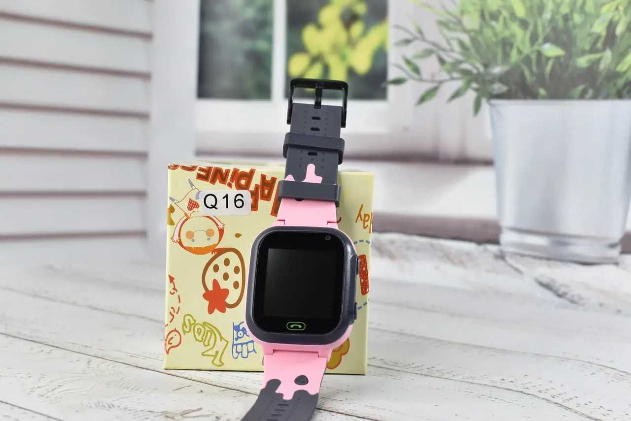 Дитячий годинник Smart Baby Watch Q16 Рожевий