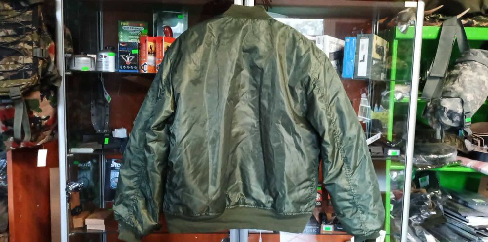 Kurtka Fleyers Delta Intermediate MA-1 USAF r.XXL Olive kl.138cm