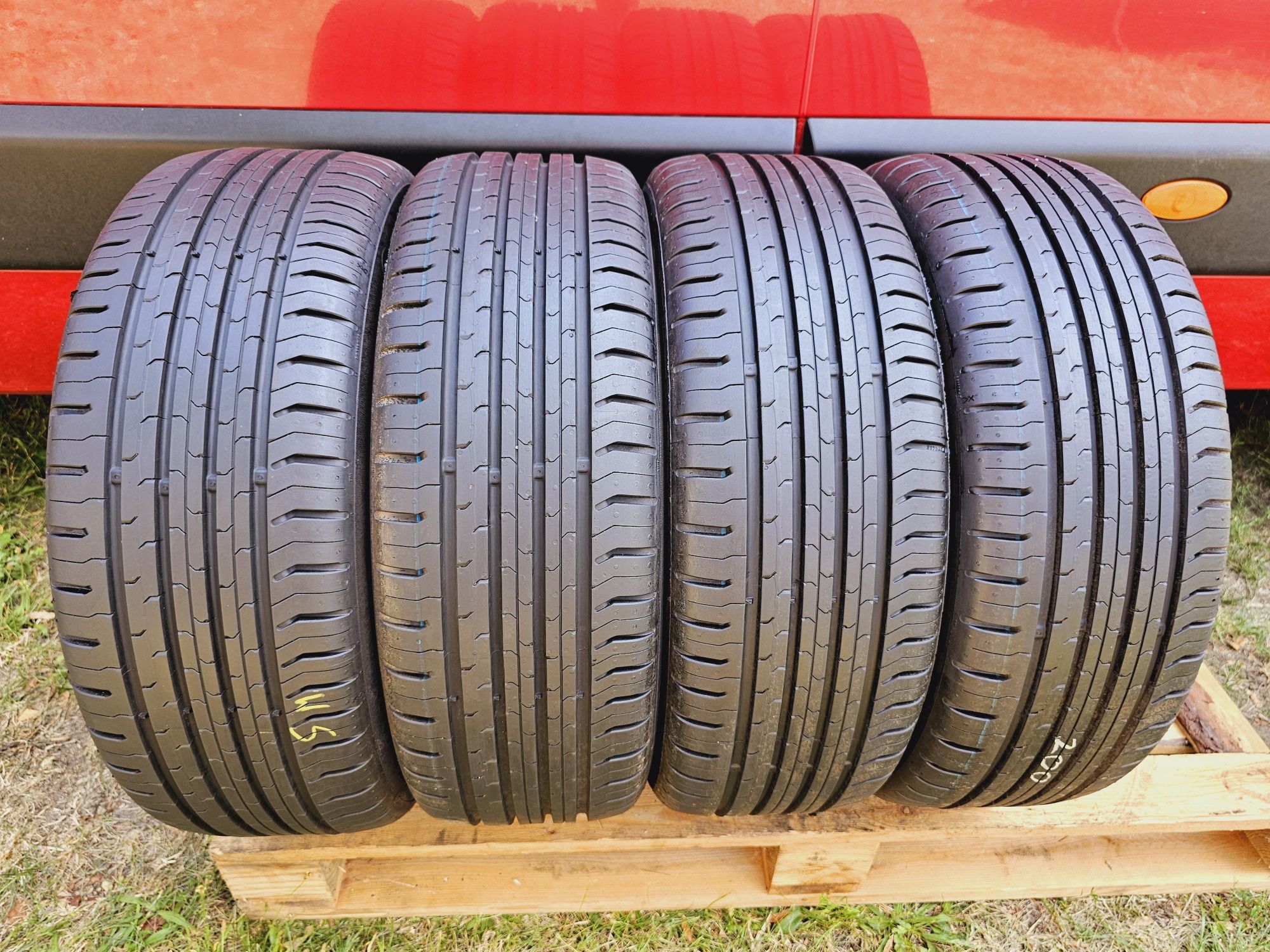 Jak Nowe!!  8mm. 195/55 r16 Continetal ContiEcoContact 5
