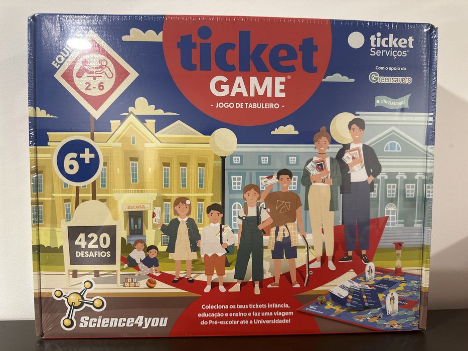 Jogo novo embalado “Ticket Game”