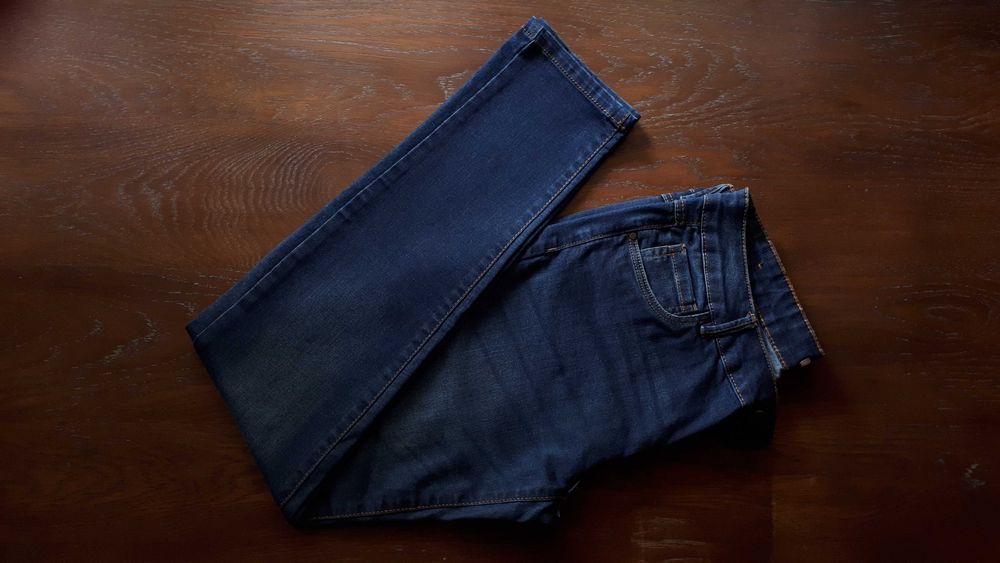 Spodnie damskie - M/L, rurki, biodrówki, Promod