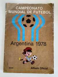 Caderneta cromos mundial  1978 Argentina