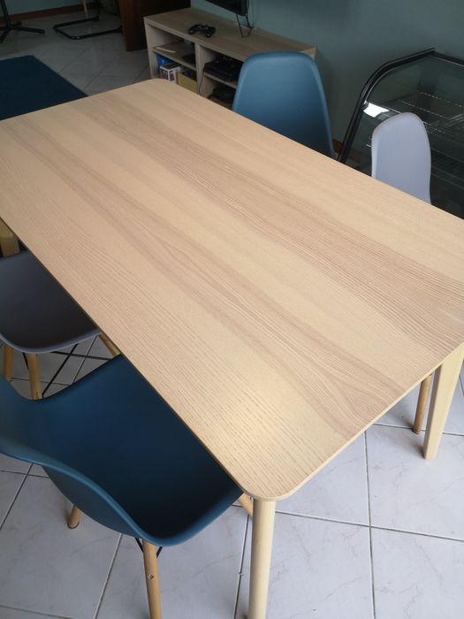 Mesa IKEA Lisabo Como Nova 140cm *78cm