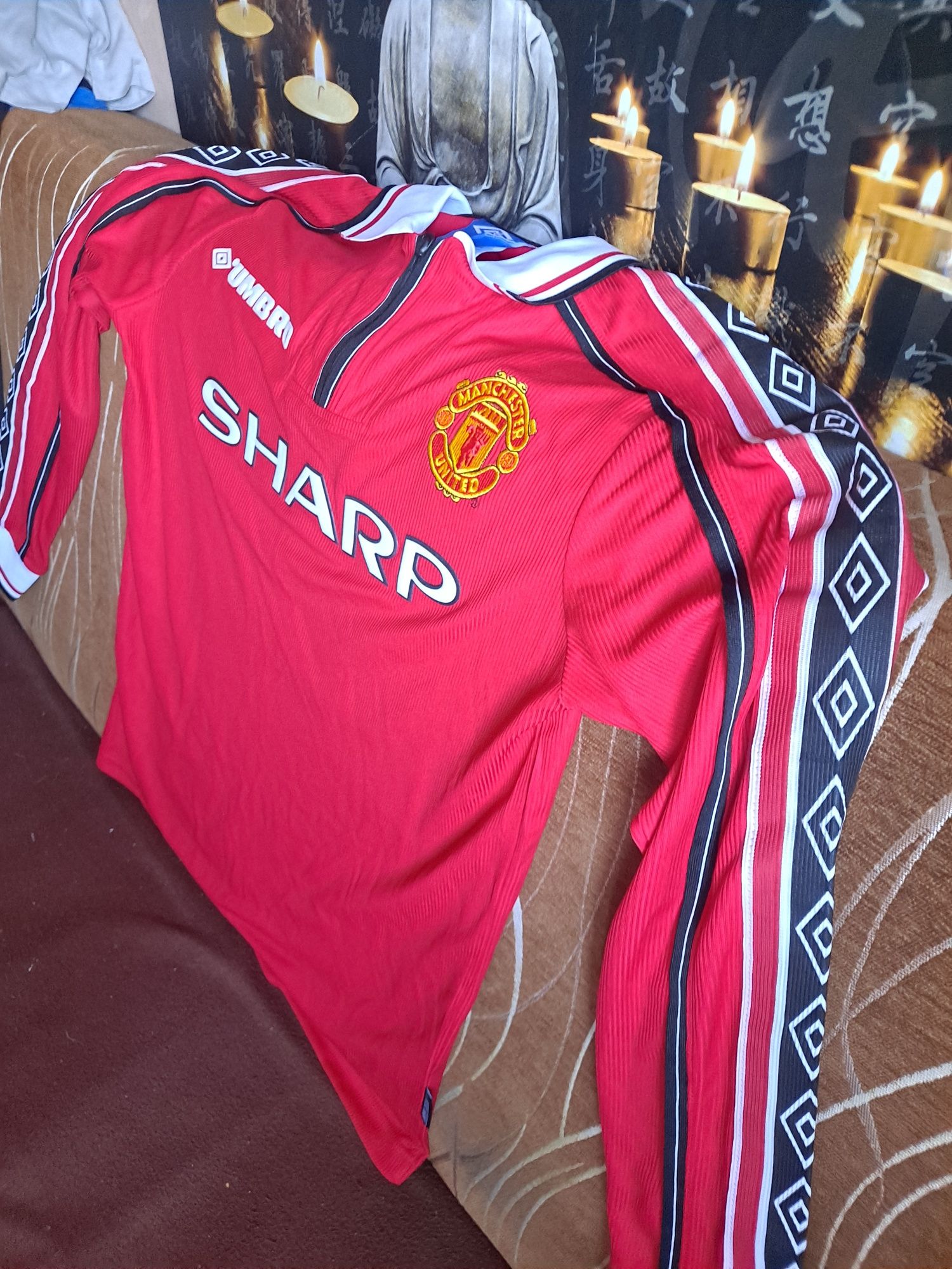 Bluza koszulka Manchester United David Beckham M-ka unikat stan igła