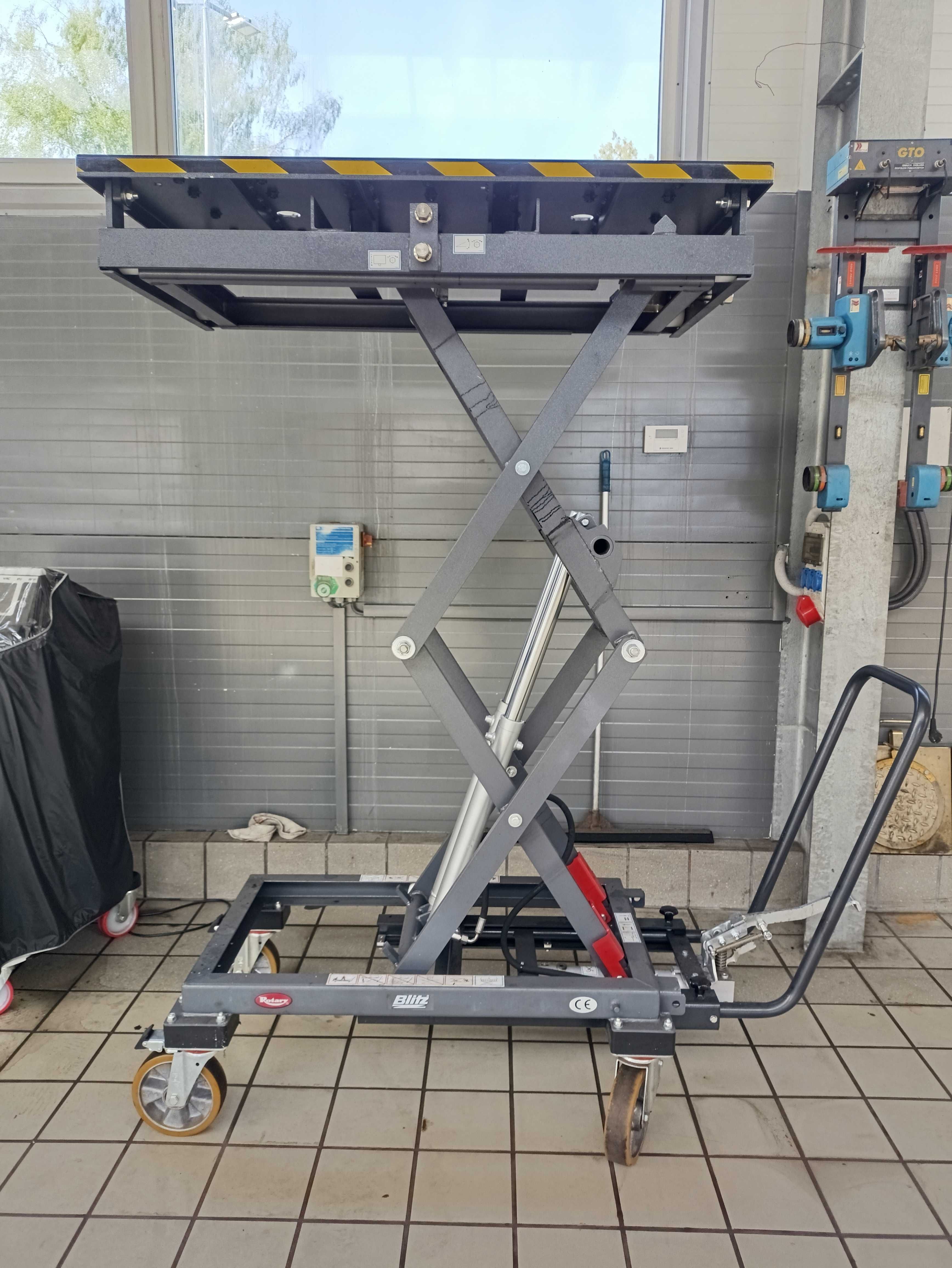 Podnośnik stół hydrauliczny transportowy Blitz Rotary PSA 1000KG