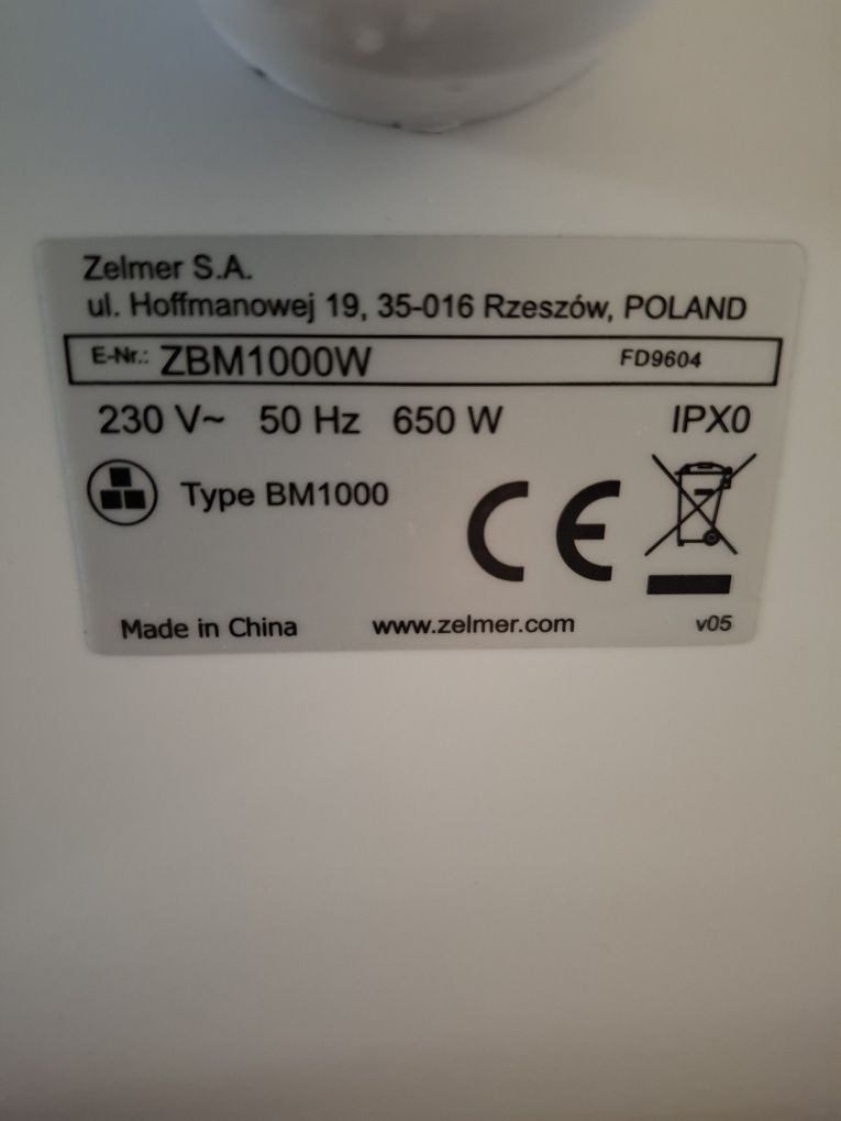 Wypiekacz maszyna automat do chleba Zelmer BM1000