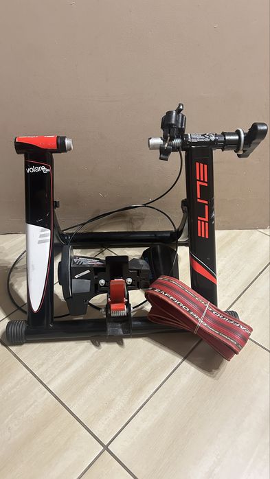 Trenażer Elite Volare Mag + opona, podstawka pod koło
