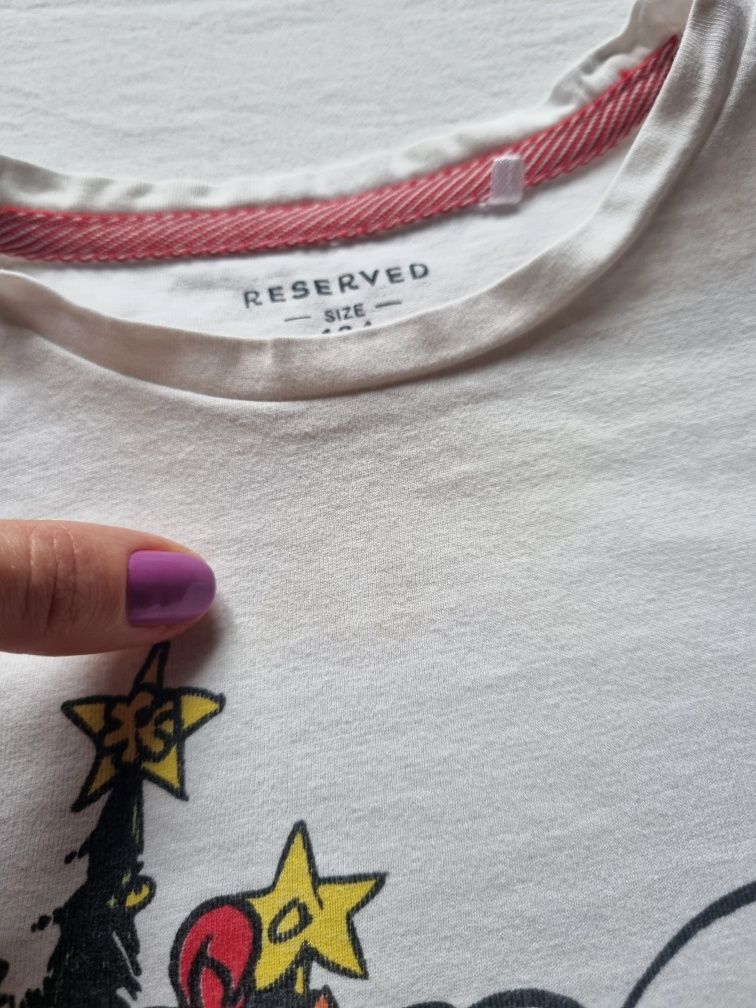 Biała koszulka Grinch Reserved 134