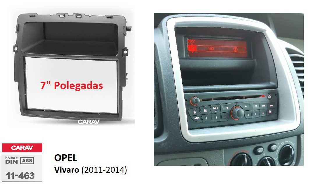 (NOVO) Rádio 2DIN • OPEL Vivaro (Desde 2001 a 2019) • Android [4+32GB]