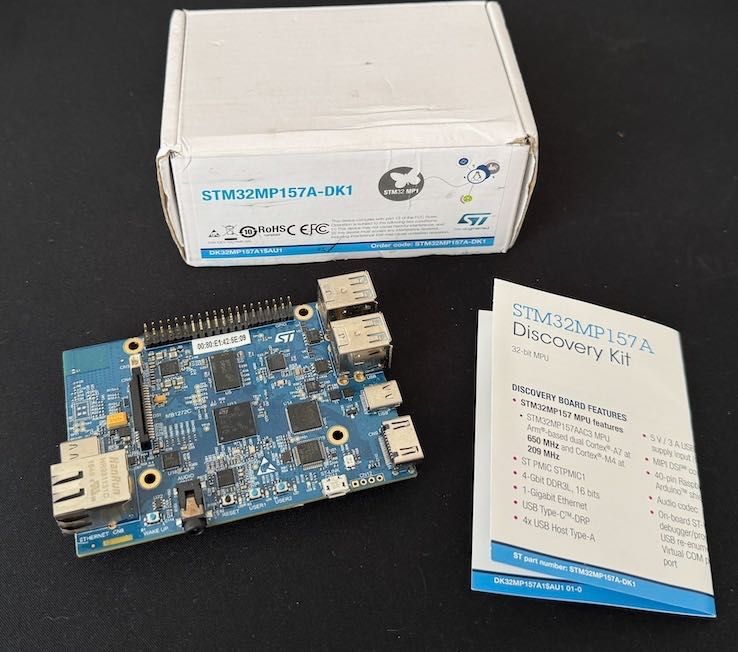 Zestaw ewaluacyjny STM32MP1: STM32MP157A-DK1 - OpenSTLinux