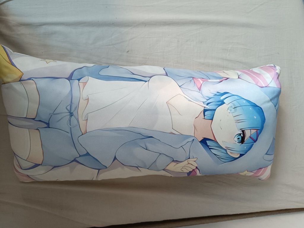 Dakimakura Rem Ram re zero poduszka anime manga otaku waifu