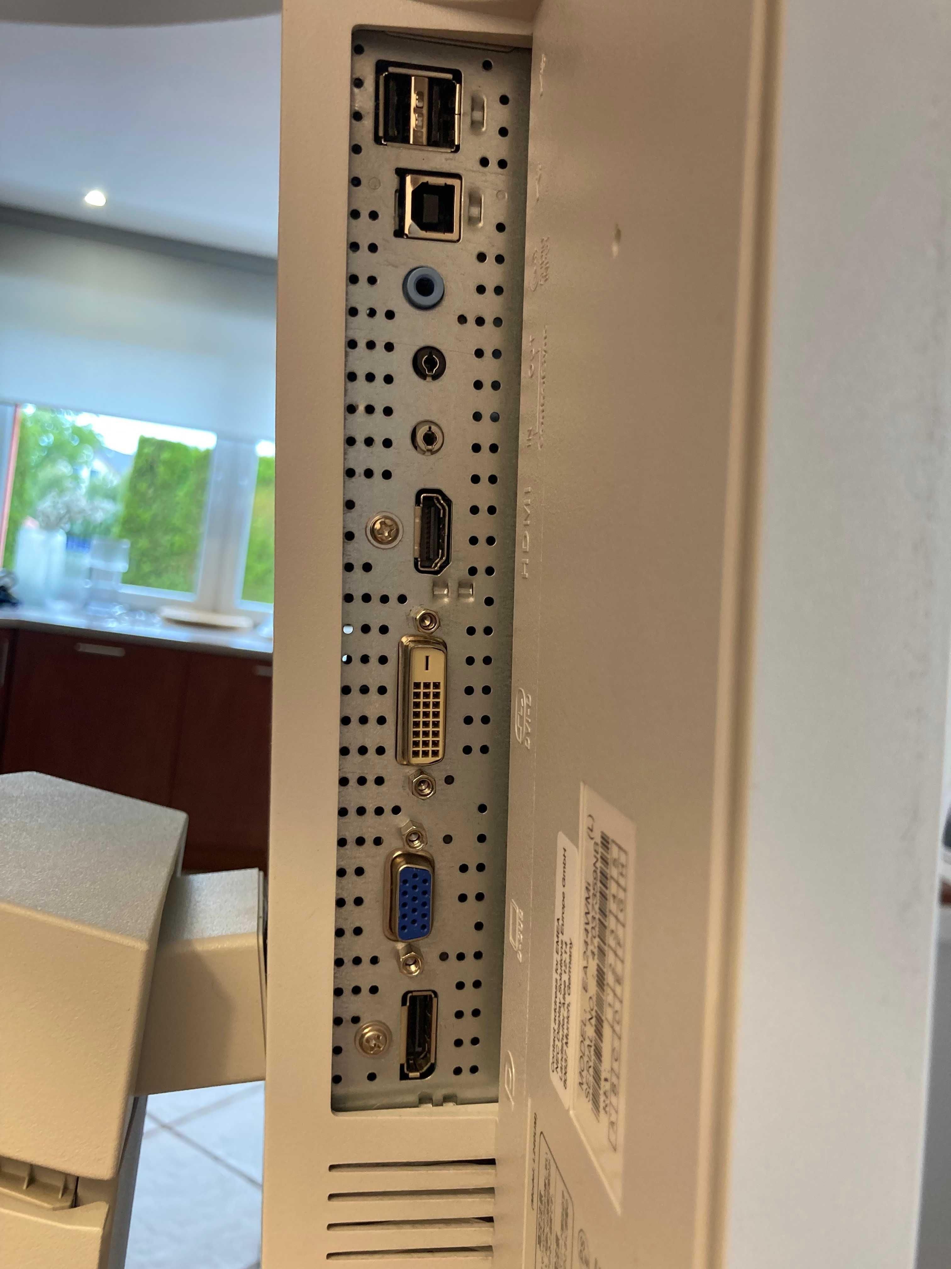 Monitor NEC Multisync EA244WMi 24,1" biały