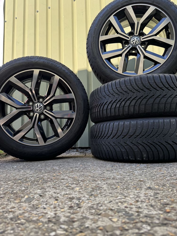 Диски з шинами і TPMS Volkswagen оригінал R17 для Passat, Golf, Arteon